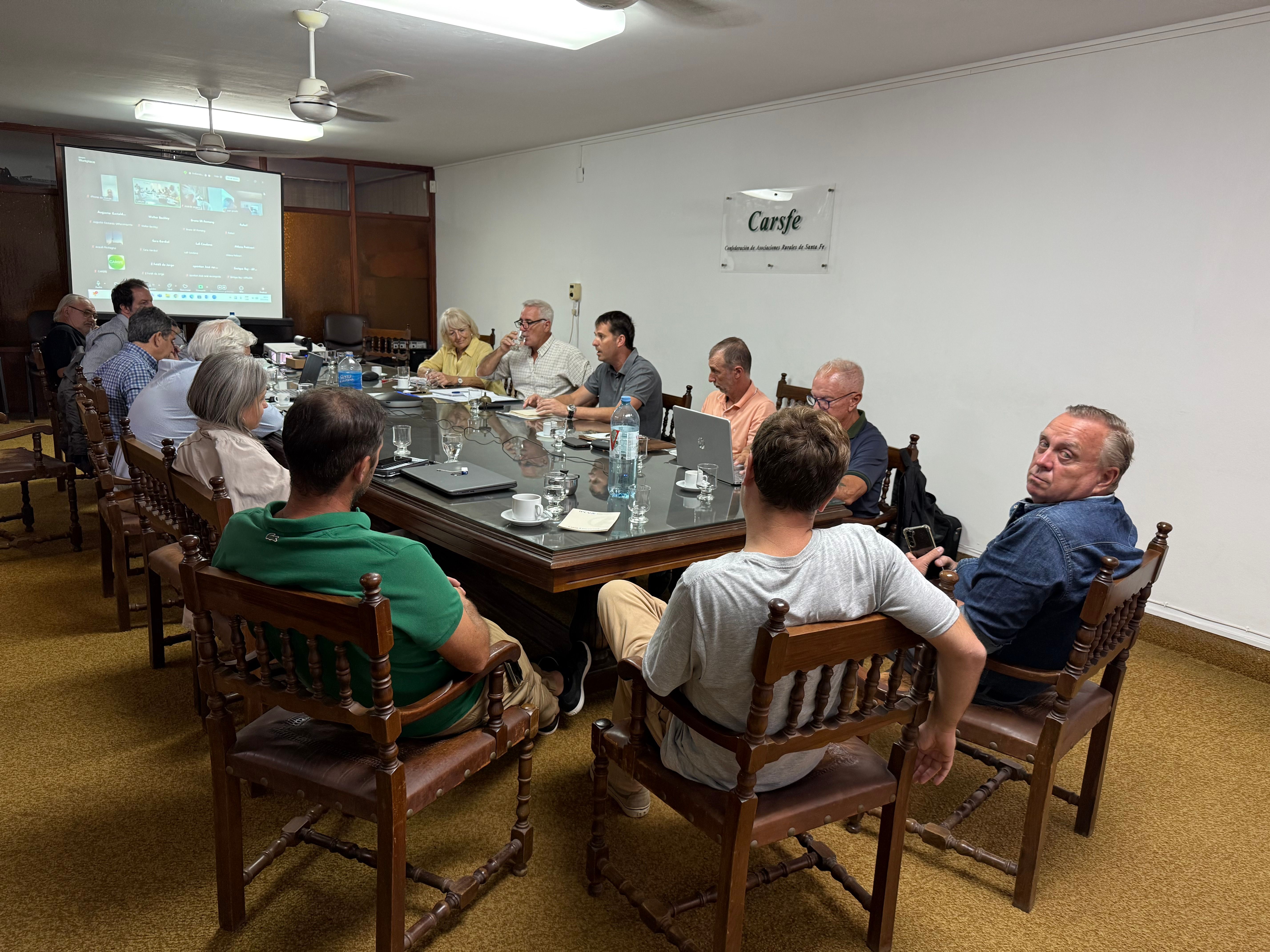 El Consejo Directivo llevó adelante la reunión de marzo