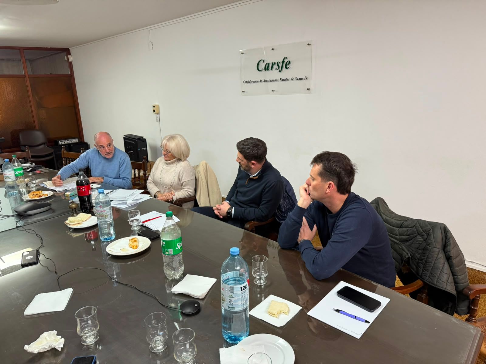 El Ministro de Ambiente y Cambio Climático visitó la entidad